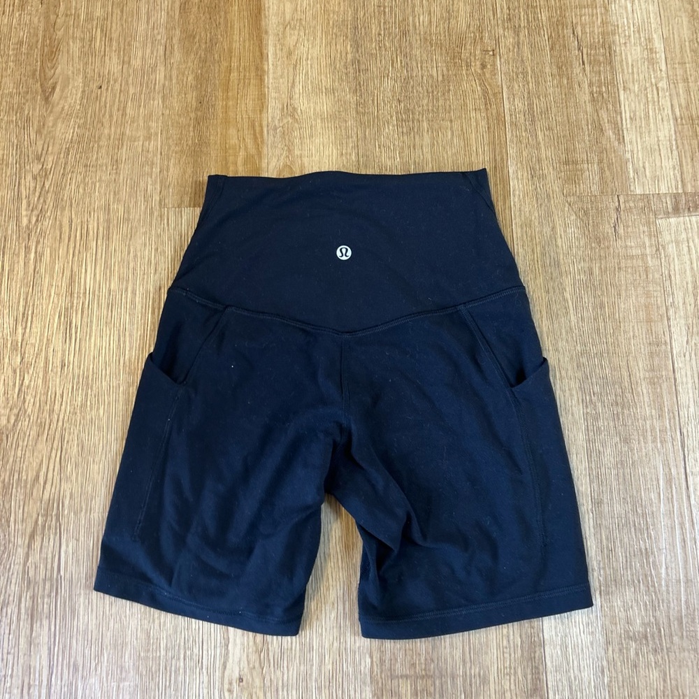 lululemon athletica Black Bike Shorts